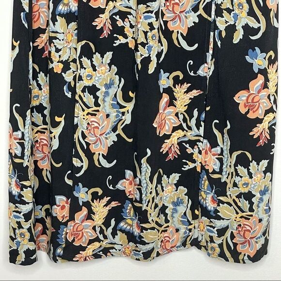 I Jeans by Buffalo floral double slit maxi skirt - Picture 3 of 12